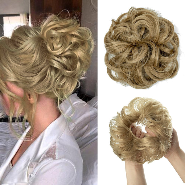 Extensions de chignon en cheveux synthétiques