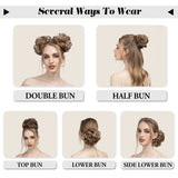 Extensions de chignon en cheveux synthétiques