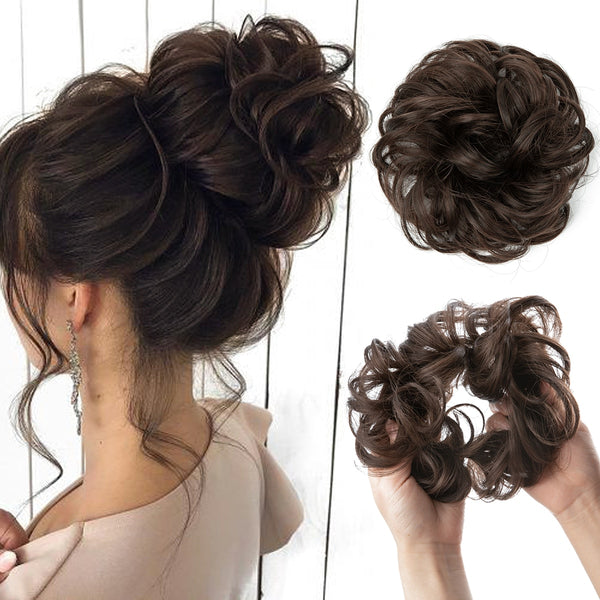 Extensions de chignon en cheveux synthétiques