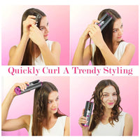 Aodbar Electric hair curlers Cordless Automatic Hair Curler iron wireless Curling Iron